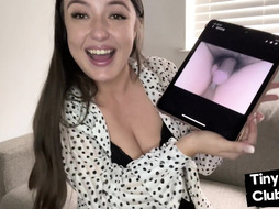 SPH amateur solo amateur domina talks bad about small cocks