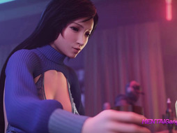 Tifa Night Club Sex [4k] HQ 3D MILF Parody