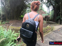 Bubble butt Thai GF licked and fucked