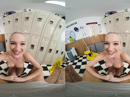 She Wants to Get Fucked in Locker Room - Virtual Real Porn