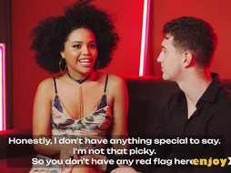 Brunette hottie dreamed to have breakfast but got humped in the kitchen - love super super-steamy ha