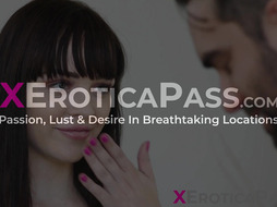 Naughty Aliya Brynn submits to a bit of punishment and rough pussy smashing