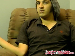 Fatty boy sucks big hairy dick and makes his buddy cum