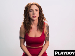 Redhead Lumi Ray passion masturbation