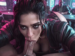 Night Club Gangbang with Ultra Sexy Panam Palmer