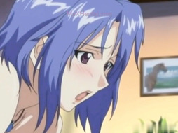 Fingering her Hairy Pussy (Hentai)