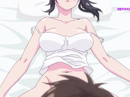 Cheating Girlfriend Spends the Night with the Neighbor While Her Boyfriend Is at Work(Hentai)
