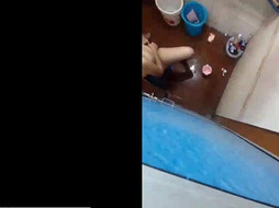 Shaitaan Chota Bhai Records Elder Sister Masturbating In Bathroom Before Taking Shower