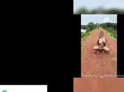 New Smriti Jain Dare video Near The river Full Open