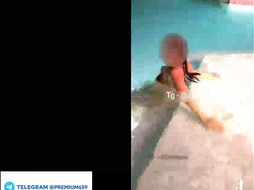 Smriti jain being naughty in pool dare full video