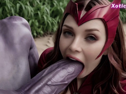 Exclusive Creampie and Cumshot Compilation with Marvel Rivals Superheroines