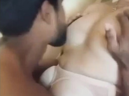 Small boobs girlfriend shaved pussy sex with lover Telegram @ZodxKing